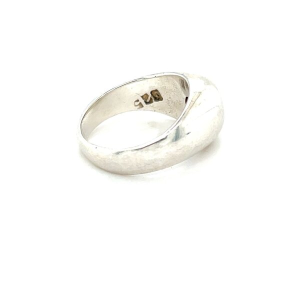 Silver 924 Amethyst Ring (Sz 5.5) - Picture 3 of 5